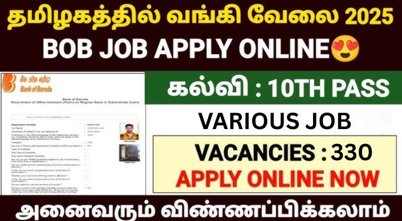 Bank of Baroda Recruitment 2025