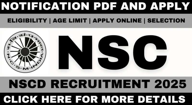 National Science Centre Recruitment 2025