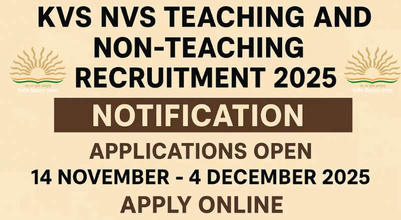 KVS Recruitment 2025
