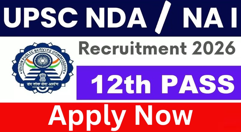 UPSC NDA I Recruitment 2026