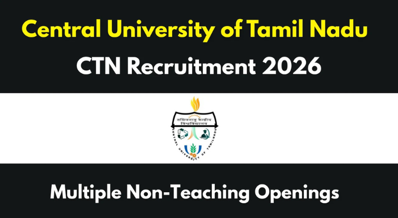 CUTN Recruitment 2026