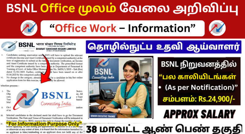BSNL SET Recruitment 2026 Apply Online