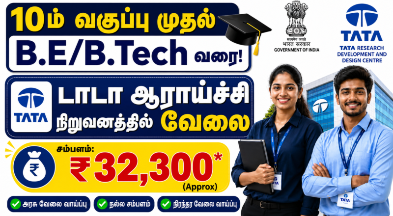 TIFR 10th Pass Recruitment 2026