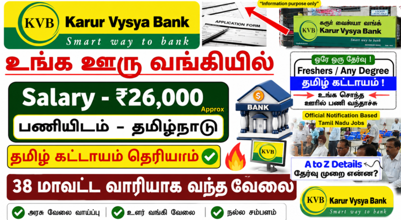 KVB Service Executive Jobs 2026