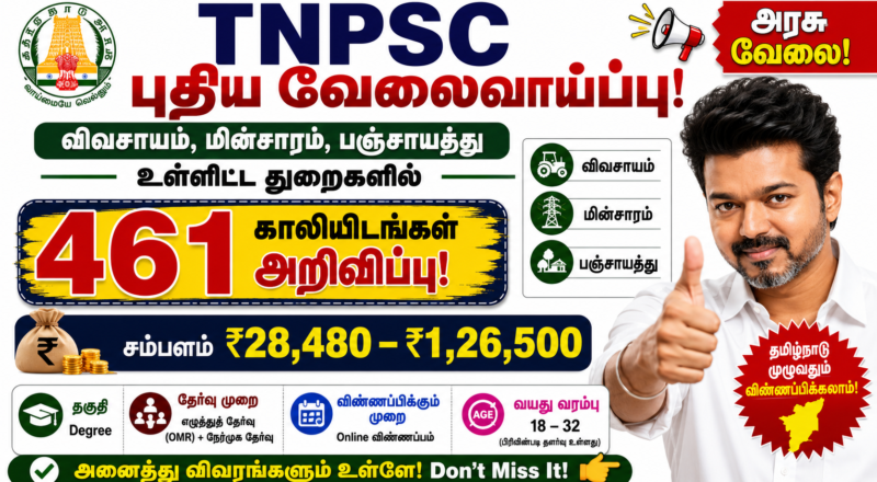 TNPSC Technical Vacancies Recruitment 2026