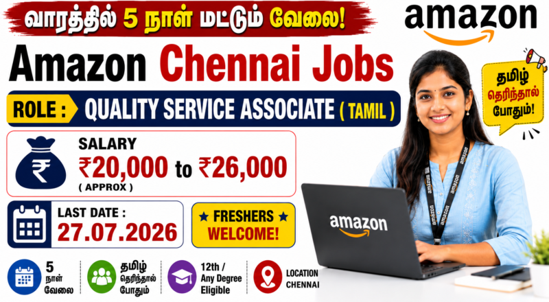 Amazon Associate Recruitment 2026