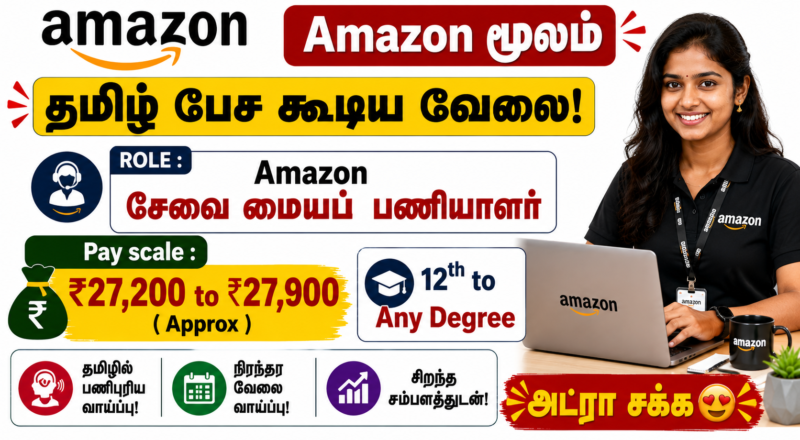 Amazon Customer Service Associate Recruitment 2026