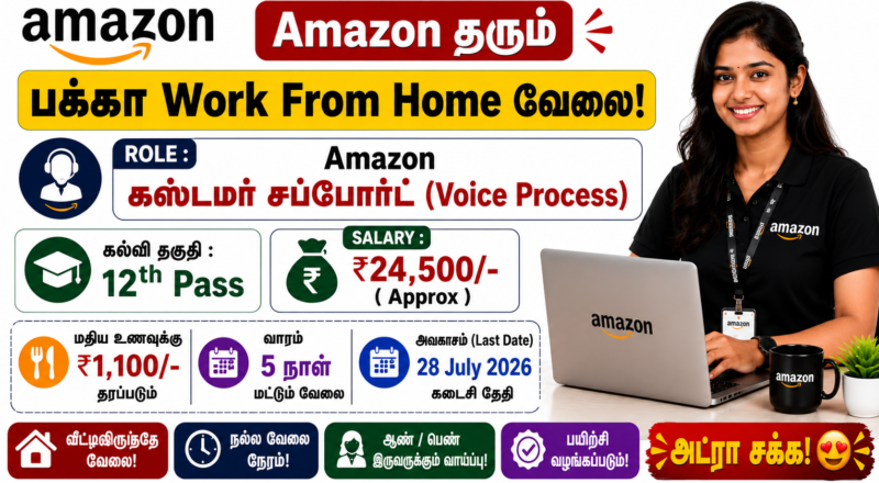 Amazon Customer Service Associate Recruitment 2026